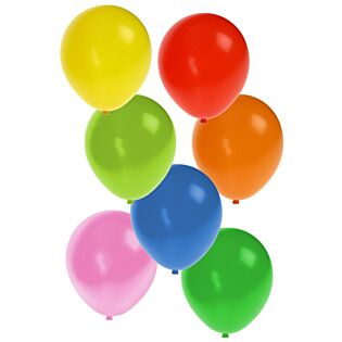 Ballons 50 St&uuml;ck sortierte Farben 2,54 cm