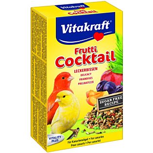 Vogelsnack Cocktail Frucht kanarischen 200g