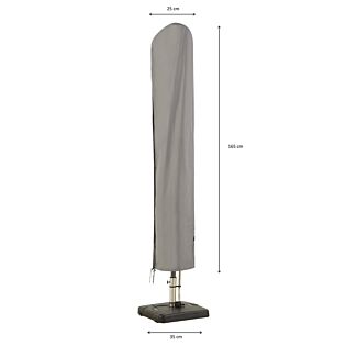 Schutzhülle L 165 cm grau