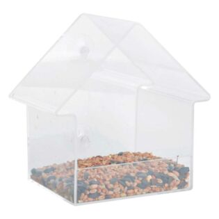 Acryl-Fenster-Futterhaus 15 cm