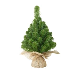  Weihnachtsbaum Norton mit Sackleinen grün 45 cm - Black Box