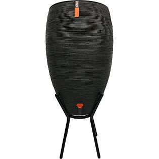 Regenfass rib schwarz Ø 56 cm