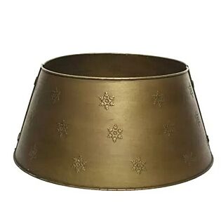 Boomring sneeuwvlok goud ijzer