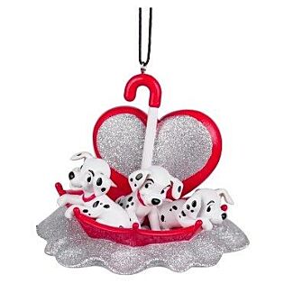 Dalmatiërs ornament plastic 7 cm - Kurt Adler Dalmatiërs ornament plastic 7 cm - Kurt Adler