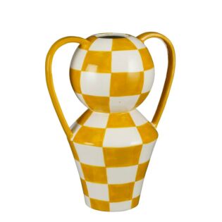 Stratt Vase gelb - l27xb17,5xh33,5cm