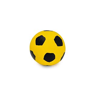 Hundespielzeug Fußball schwarz/gelb