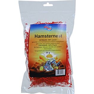 Nestmaterial Papier 30g assortiert - Beeztees