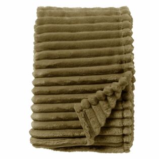 Soft Plaid Ricky 150x200 cm Military Olive - Dutch Decor
