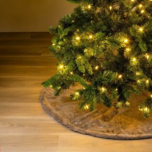 Christbaumschürze Yuki beige Ø 115 cm