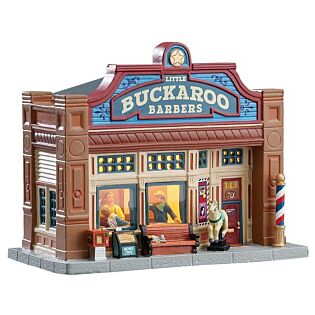 Lemax Little Buckaroo Barbershop, B/O LED