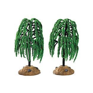 Lemax Spring Willow Tree, set of 2