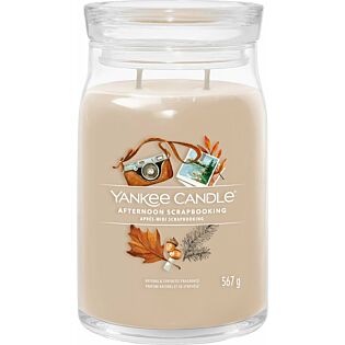 Afternoon Scrapbooking large Jar - Yankee Candle