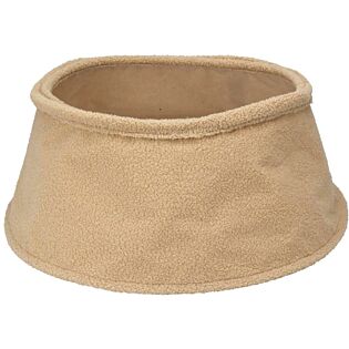 Weihnachtsbaumrock Teddy beige 60 cm