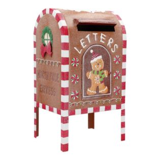 Briefkasten Pfefferkuchen Metall 52,5 cm