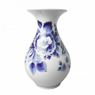 Bauch Vase blume groß