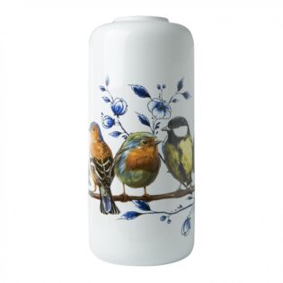 Zylinder Vase Waldvögel