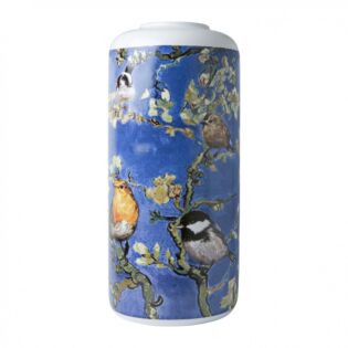 Zylinder Vase Vögel van Gogh