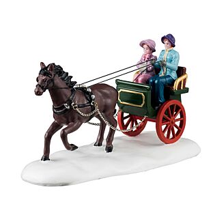 Lemax Winter Carriage Ride