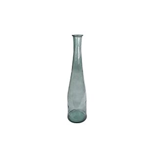 Vase "Blues" d.green Glas 18x18x80cm
