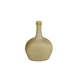 Vase "Graffa Victoria" S mattes Messingglas 19x14x26cm