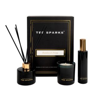 Gift Set Candle Diffuser & Roomspray Bamboo & Peony - Ted Sparks