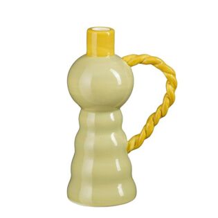 Kerzenhalter Viva grün 22,5 cm - Mica