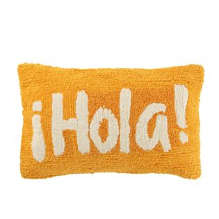 Kissen Hola Baumwolle orange 50 cm