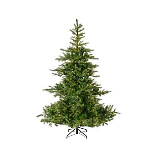 Weihnachtsbaum Grandis Tanne grün LED 240 cm – Everlands 