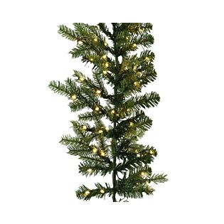 Weihnachtsgirlande Grandis grün Micro LED 270 cm - Everlands