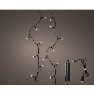 Duracharge Basic-Lichter 200 LED warmwei&szlig; 15 Meter &ndash; Lumineo