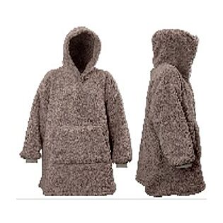 Hoodie Teddy 70 x 50 x 87 cm taupe - Unique Living