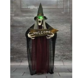 Geist Welcome LED schwarz-rot