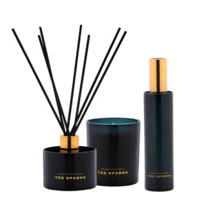 Gift Set Candle Diffuser & Roomspray Patchouli & Musk - Ted Sparks