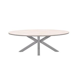 Tisch Edison Taupe Light Teak Vironwood 220 cm &ndash; Garden Impressions