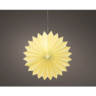 LED-Beleuchtung Ornament gr&uuml;n &Oslash; 48 cm 