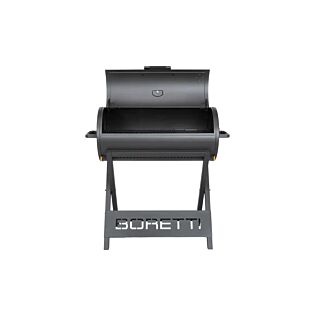 Boretti Barilo 2.0 Holzkohlegrill schwarz