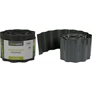 Gartenrand PE Grau 9 Meter x 10 cm &ndash; Pro Garden