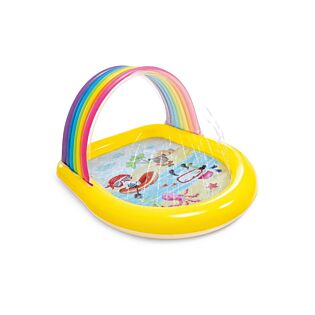 Regenbogen-Spritzpool 147 x 130 x 86 cm &ndash; Intex