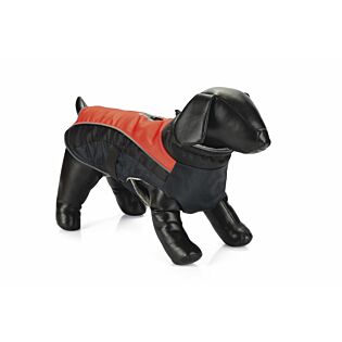 Hundemantel Saby rot schwarz - Beeztees