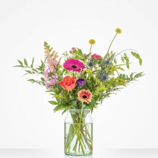 Blumenstrauß bont geplukt