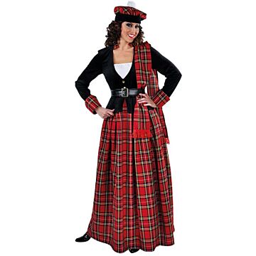 Schottisch Kleid lang