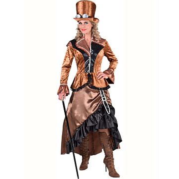 Steampunk Kleid braun Steampunk Kleid braun