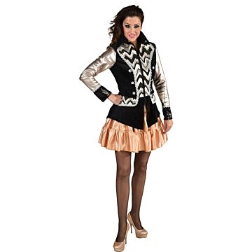 Jacke metallisch