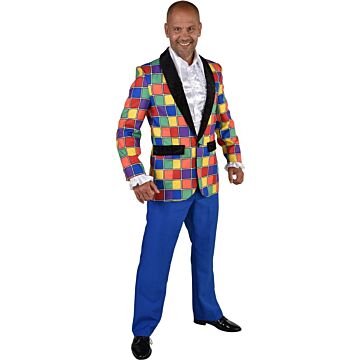 Jacke Regenbogen Würfel