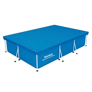 Abdeckplane Schwimmbad Flowclear Cover Steal Pro Rechteck 300 cm - BESTWAY