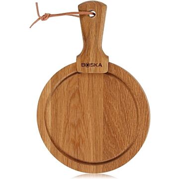 Boska Servierbrett Round Friends S Eiche, 16 cm Durchmesser