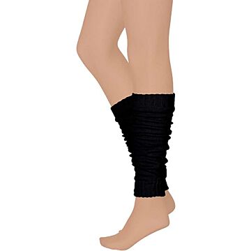 Beinwärmer Karneval schwarz - Apollo