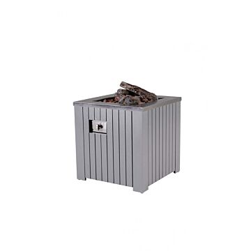 Garden Impressions Cozy Living Kamin Faro arctic grey alu 60x60