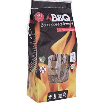 FIRELIGHTERS WOOD 80PCS