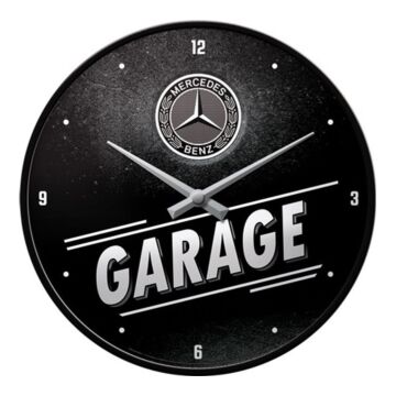 Wall Clock Mercedes-Benz - Garage